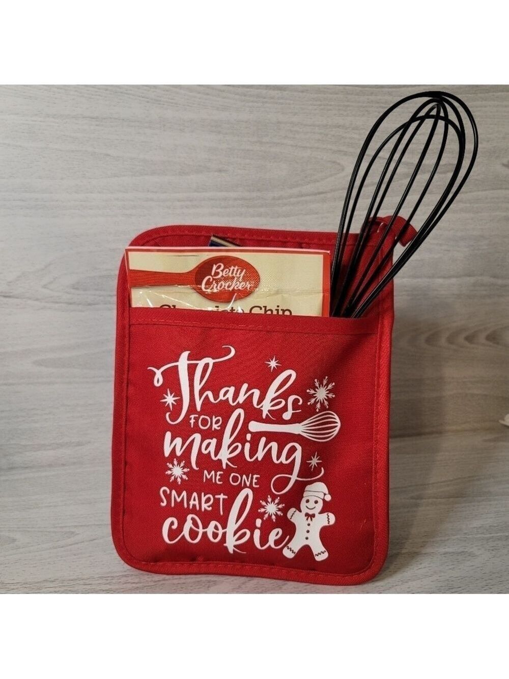 Thanks For Making Me One Smart Cookie Teacher Gift - Oven Mitt Gift Set